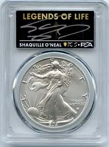 2021 ASE $1 T2 񐶎Y PCGS MS70 WFh Ct VL[ Ij[ NBA HOF