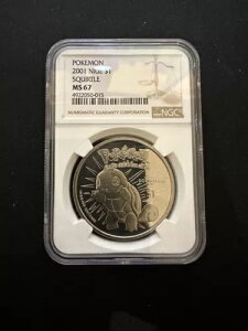 �|�P���� 2001 �j�E�G $1 �[�j�K�� NGC MS67 �g�b�v �|�b�v