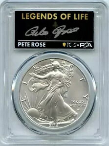 2021 ASE $1 T2 ���񐶎Y PCGS MS70 ���W�F���h �I�u ���C�t �s�[�g ���[�Y �I�[�g/�T�C��