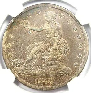1877 fՋh T$1 - F NGC XF ڍ (EF) - A RC!