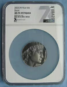 2022 �j�E�G $5 �~�P�����W�F���̃_�r�f 2 �I���X .999 �V���o�[ NGC MS70 �A���e�B�[�N 7K