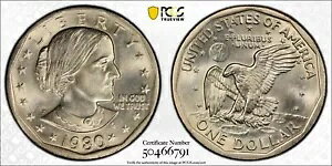 1980 P X[U B A\j[ h $1 PCGS MS67 WXgi 4768