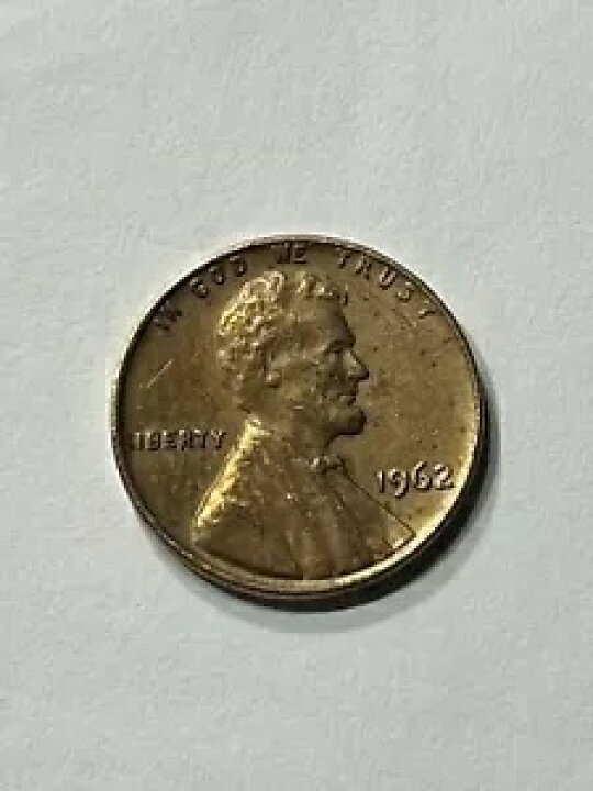 楽天市場】1962年米国1セントリンカーン記念ペニー。エラーコイン 