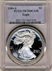 AJ 1989 S PCGS PR70DC C[O