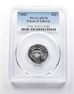 MS70 2002 $25 AJ v`i C[O 1/4 IX v`i PCGS *7992