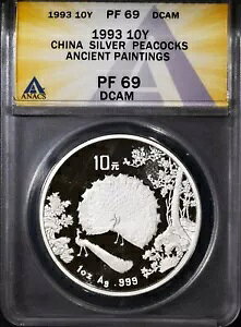 1993 10Y Vo[ EÑG PF 69DCAM ANACS # 7623803 + {[iX