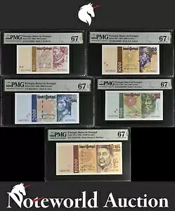 |gK Zbg 5 p - 500 1000-10000 1995-2000 P 187c-189d 190a 191a UNC PMG 67 EPQ