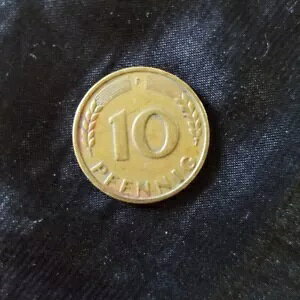 10 Pfennig 1949 F Deutschmark hCcYB^JNbh|BF؁B