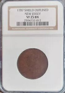 1787 �j���[�W���[�W�[ �V�[���h �A�E�g���C�� �R���j�A�� ���[�W ���� NGC VF25 - �t���O���[�h