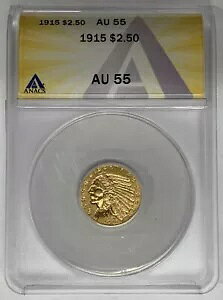 1915N $2.50 CfBA{ C[O  ANACS AU 55