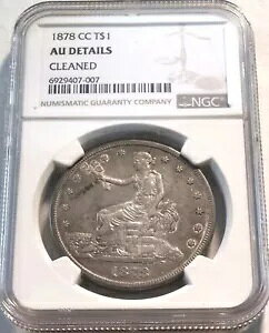 1878 CC T$1 NGC AU ڍ g[h Vo[ _[AA fCg J[\VeB ^Cv RC