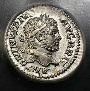 �Ñ�⃍�[�}�R�C�� CARACALLA 210-213 AD �f�i���E�X �}�[�X Adv ��������