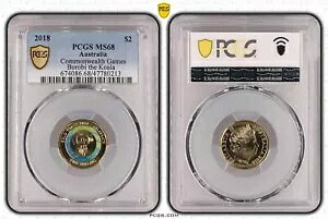 2018 REFX Q[ {r RA $2 PCGS MS68 gbv |bv 5/0 #0213