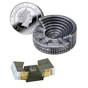 2019 �j�E�G�uAVE CAESAR�v�R���b�Z�I 130.82 g 3D �V���o�[ �R�C��