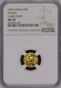 NGC MS70 1992 `Ci p_ 1/20 IX  [W fCg