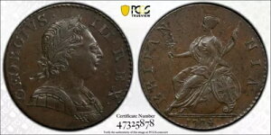 CMX W[W 3  1774 yj[ قږ PCGS F AU58