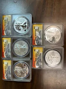 5pc ANACS �F�� 70 �Z�b�g 2013 W �A�����J�� �V���o�[ �C�[�O���X 25 ���N�L�O WP