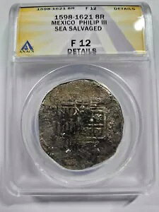 ??(1598-1621)MO LVR tBbv III 8R ANACS F-12 ڍ CTx[WRC POP 1