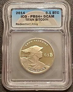 2014 TITAN 1/10 �V���o�[���b�L���� REDEEMED ICG Ms64+ �l casascius lealana