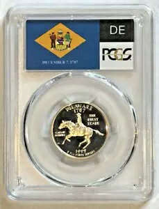 1999 S 25C �V���o�[ �f���E�F�A �N�H�[�^�[ PCGS PR70DCAM - �B���z���_�[