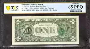 1977 N 1 hAMAobN G[ɃTtVXR I[o[vg PCGS 65 PPQ