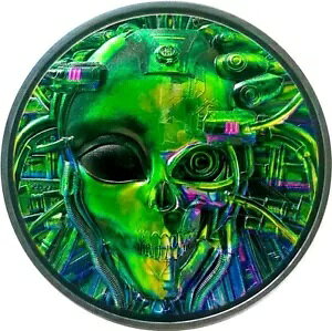 2021 3 �I���X �V���o�[ $20 �p���I THE ALIEN �T�C�{�[�O ���{�����[�V���� �u���b�N �v���[�t �R�C���B