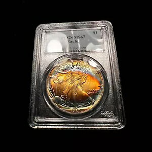 1987 Vo[ C[O PCGS BU MS67 g[ J[ ~ A rrbh X^[ g[jO