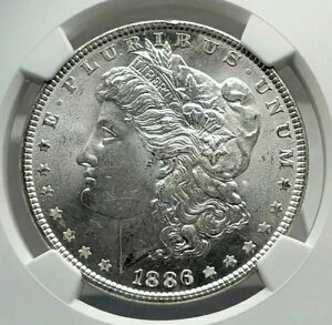1886 AJO Vo[ [K ăh RC EAGLE NGC MS i79838