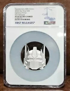 2024 NGC PF 69 NIUE 3oz $5 �uOPTIMUS PRIME�v�E���g���J���I / �������[�X