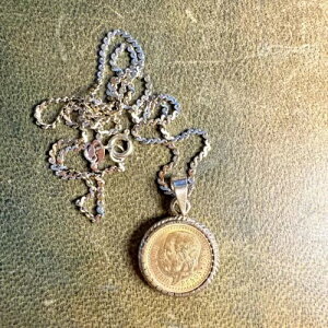 8.8g 2 1/2 y\ 1945 \bh .900 S[h RC  9ct `F[ lbNX y_g