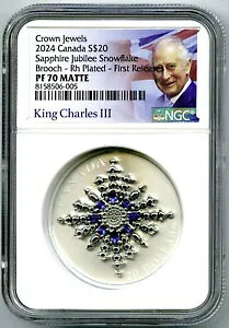 2024 $20 Ji_ 1IX Vo[ v[t NGC PF70 Tt@CA Wr[ Xm[t[N u[` FR