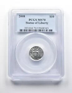MS70 2008 $10 AJ v`i C[O 1/10 IX v`i PCGS *1675