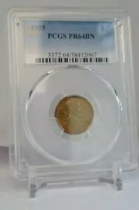 PR64BN 1955 �E�B�[�g �����J�[�� �y�j�[ PCGS �O���[�h 1C �v���[�t �R�C�� �g�[�� ���Ɋ󏭂� UNCIRC