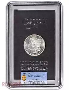 1883-CC $1 K h GSA XgbN PCGS MS 62 DMPL