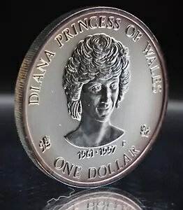 1997 �N�b�N�A�C�����h ���f�B �_�C�A�i �v�����Z�X �I�u �E�F�[���Y 1�I���X 999 FINE �V���o�[ �R�C�� C4386