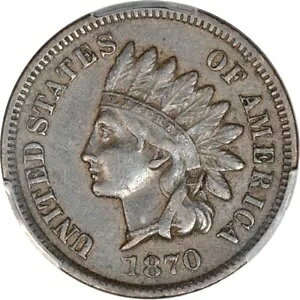 1870 1C "sbP" Snow-7 CfBA Zg PCGS VF35 (ʐ^V[)