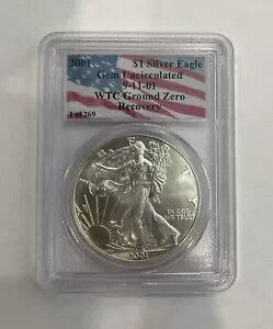 2001 AJ Vo[ C[O WTC OEh [ Jo[ 1 IX PCGS  UNC 1 of 269
