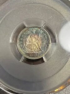 PCGS MS63 1847 ���Ȕ��~�`�������F�̑f���炵���^�C�v�̃R�C��