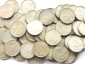 �h�C�c ���b�g 50x �R�C�� 2 REICHSMARK 1937 - 1939 SWASTIKA �V���o�[ 3rd WW2 ���[���}�[�N