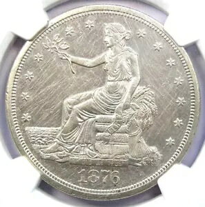 1876-S fՋh T$1 RC - F NGC ʏڍ (UNC MS)