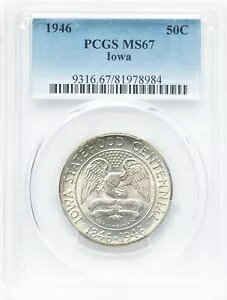 1946 - ACILOn[t_[ - PCGS MS67 - ̂f炵!I