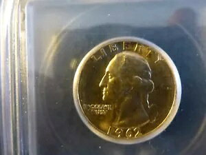 1962 ���A �W���[�W ���V���g�� �N�H�[�^�[�AICG �O���[�h MS 67 �����ȃR�C�� $1110 ����