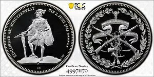 �X�C�X 1985 50 �t���� �v���[�t �A���g�h���t �n�[�o�����O PCGS Pf70 DCAM �g�b�v �|�b�v