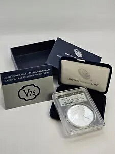 2020-W PR70CAM WWII �v���C�x�[�g �}�[�N V75 �V���o�[ �C�[�O�� - ���ʃR�C��!