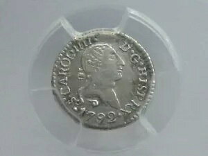 1792 �T���e�B�A�S 1/4 ���A�� PCGS XF �`�� �`���[���Y 4 �� �X�y�C���A���n����