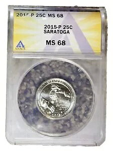 2015 P 25c Anacs MS68 TgK NP Vg AJ U r[eBt NH[^[