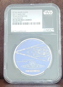 2017 X^[ EH[Y NGC PF 70 jEG 1IX Vo[ $2 uX^[ fXgC[v J[CY / U/C