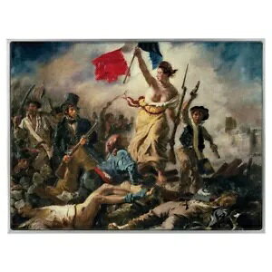Liberty Leading The People 1830 By Eugene Delacroix 2024 �V���o�[ �R�C�� �`�F�b�N