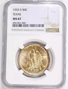 1935-S eLTX n[t_[ NGC MS 67 邢F̑f炵 PQ RC