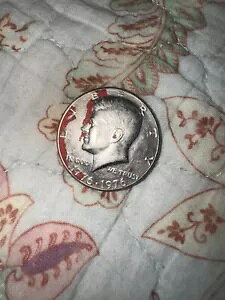 Bicentennial No Mint Mark 1776 1976 Kennedy Half Dollar Coin ~���������v��~